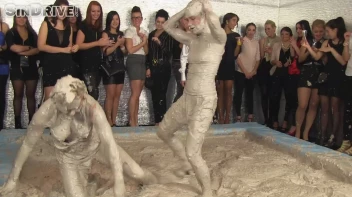 Muddy Wrestling: Jenna Lovely vs Lilith Virago & Gabriella vs. Sheila Screencap 37 on sinx.preview.netperv.com