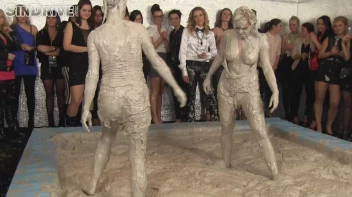 Muddy Wrestling: Jenna Lovely vs Lilith Virago & Gabriella vs. Sheila Screencap 38 on sinx.preview.netperv.com