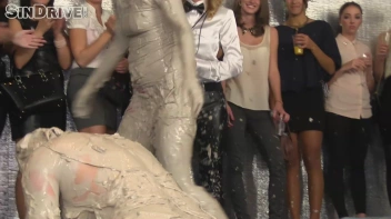 Muddy Wrestling: Jenna Lovely vs Lilith Virago & Gabriella vs. Sheila Screencap 42 on sinx.preview.netperv.com