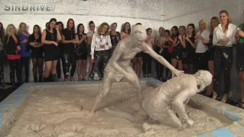 Muddy Wrestling: Jenna Lovely vs Lilith Virago & Gabriella vs. Sheila Screencap 43 on sinx.preview.netperv.com