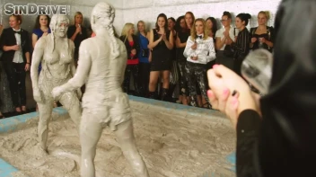 Muddy Wrestling: Jenna Lovely vs Lilith Virago & Gabriella vs. Sheila Screencap 44 on sinx.preview.netperv.com