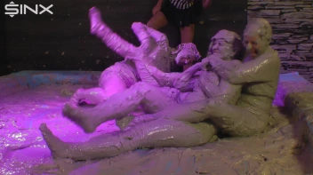 Referee Gets Wrestled Into The Mud During Match Screencap 36 on sinx.preview.netperv.com