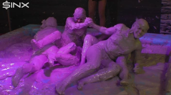 Referee Gets Wrestled Into The Mud During Match Screencap 50 on sinx.preview.netperv.com