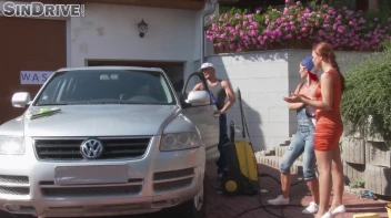 Crazy Car Service Cuties, Customer Care Chicks & Drive-In-Piss Power At Your Service! Let's Make Porn Great Again! Screencap 15 on sinx.preview.netperv.com