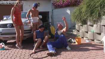 Crazy Car Service Cuties, Customer Care Chicks & Drive-In-Piss Power At Your Service! Let's Make Porn Great Again! Screencap 43 on sinx.preview.netperv.com