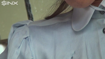 Destructive Brunette Rips Her Silk Blouse Screencap 21 on sinx.preview.netperv.com