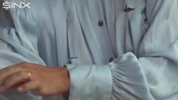 Destructive Brunette Rips Her Silk Blouse Screencap 23 on sinx.preview.netperv.com