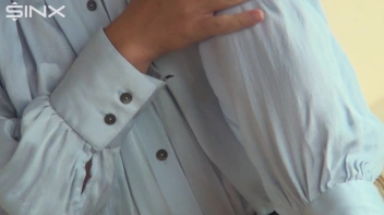 Destructive Brunette Rips Her Silk Blouse Screencap 25 on sinx.preview.netperv.com