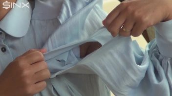 Destructive Brunette Rips Her Silk Blouse Screencap 30 on sinx.preview.netperv.com