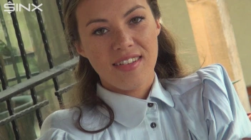 Destructive Brunette Rips Her Silk Blouse Screencap 46 on sinx.preview.netperv.com