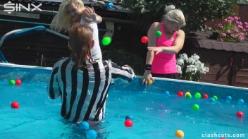 Tennis Girls Catfight and Get Soaking Wet - Cam 2 Screencap 55 on sinx.preview.netperv.com