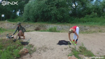 Hotties In Outdoor Wet Catfight Screencap 5 on sinx.preview.netperv.com