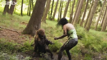 A Fiery Catfight In The Forest Screencap 24 on sinx.preview.netperv.com