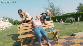 Take A Dip In The Pool And Then My Pussy!  Three Babes Seize The Day And Feast Their Way! Screencap 16 on sinx.preview.netperv.com
