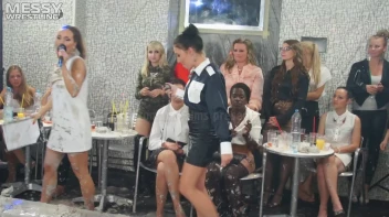 Messy Wrestling: Mud Bunnies Beast it Out In The Ring! Screencap 1 on sinx.preview.netperv.com