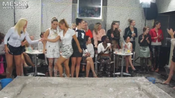 Messy Wrestling: Mud Bunnies Beast it Out In The Ring! Screencap 2 on sinx.preview.netperv.com