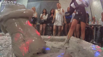 Messy Wrestling: Mud Bunnies Beast it Out In The Ring! Screencap 61 on sinx.preview.netperv.com