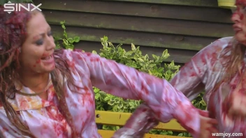 Eating In Secret Gets This Girl Gunged Screencap 27 on sinx.preview.netperv.com