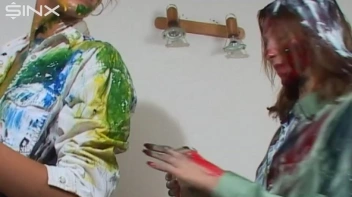 Dressed Babes Paint Each Others Outfits Screencap 58 on sinx.preview.netperv.com