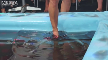 Messy Wrestling: Cuties In Panties Take Shots In The Slop!  Badass Babes Bring It! Screencap 6 on sinx.preview.netperv.com