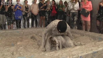 Muddy Wrestling: Regina vs. Kirsten Plant Screencap 27 on sinx.preview.netperv.com