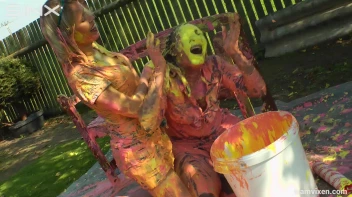 Messy Mamacitas, Girlfriends Paint Themselves Pretty Screencap 47 on sinx.preview.netperv.com