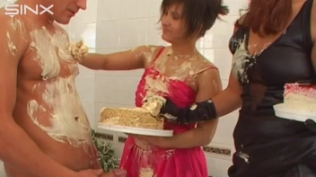 Cake Loving Cuties Enjoy WAM Threesome In The Bath Screencap 15 on sinx.preview.netperv.com