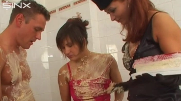 Cake Loving Cuties Enjoy WAM Threesome In The Bath Screencap 18 on sinx.preview.netperv.com