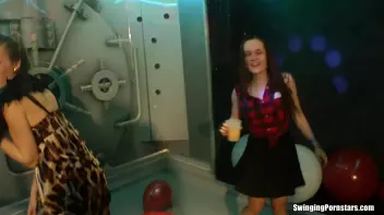 Europorn Birthday Bang Part 4 - Shower Cam Screencap 8 on sinx.preview.netperv.com