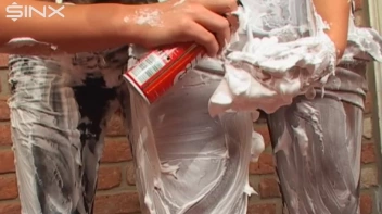 Wet And Messy Shaving Foam Fun Screencap 22 on sinx.preview.netperv.com