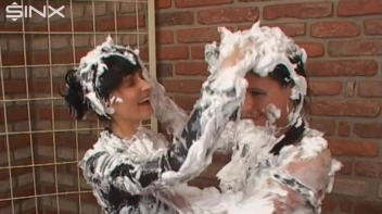 Wet And Messy Shaving Foam Fun Screencap 68 on sinx.preview.netperv.com