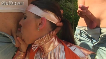 Retro 9 Dick Bukkake Bitch Simony D Blows Them Away With Her Gagging Skills Screencap 21 on sinx.preview.netperv.com