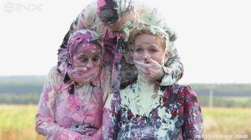 Outdoor Painting Session Turns Messy Quick Screencap 58 on sinx.preview.netperv.com