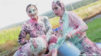 Outdoor Painting Session Turns Messy Quick Screencap 69 on sinx.preview.netperv.com