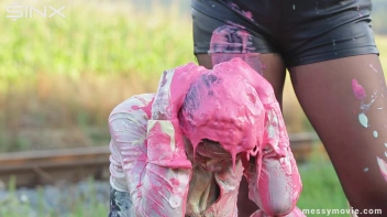 Outdoor Painting Session Turns Messy Quick Screencap 40 on sinx.preview.netperv.com