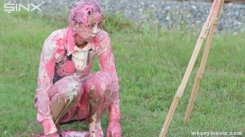 Outdoor Painting Session Turns Messy Quick Screencap 43 on sinx.preview.netperv.com