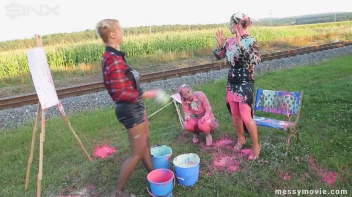 Outdoor Painting Session Turns Messy Quick Screencap 48 on sinx.preview.netperv.com