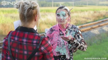 Outdoor Painting Session Turns Messy Quick Screencap 49 on sinx.preview.netperv.com