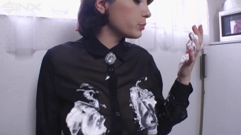 Cutie Covers Herself In Cream Before Showering Screencap 14 on sinx.preview.netperv.com