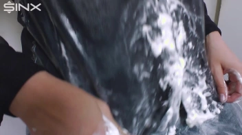 Cutie Covers Herself In Cream Before Showering Screencap 26 on sinx.preview.netperv.com