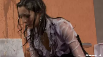 Eurobabe Oil Splatter! Screencap 88 on sinx.preview.netperv.com