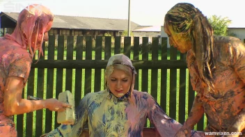 Babes Painting Project Gets Messy Screencap 37 on sinx.preview.netperv.com