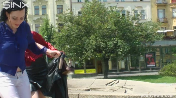 Fountain Fun, Two Cuties Getting Wet And Messy Screencap 31 on sinx.preview.netperv.com