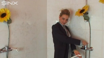 Busty Blonde Lathers Up In Clothed Shower Screencap 1 on sinx.preview.netperv.com