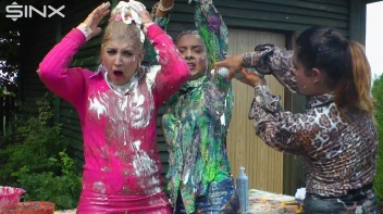 Messy Outdoor Food Fight For Glamour Babes Screencap 35 on sinx.preview.netperv.com