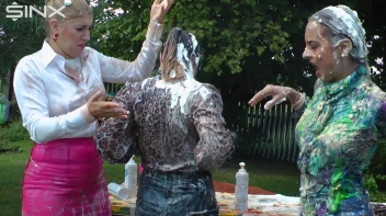 Messy Outdoor Food Fight For Glamour Babes Screencap 44 on sinx.preview.netperv.com