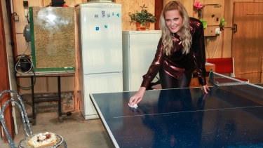 Latest deal - Cute blonde gets messy with pies