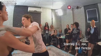 Messy Wrestling: Lost Footage Found! Leathered Up Mad Mud Throw-down! ! Action Cam Footage! Screencap 3 on sinx.preview.netperv.com