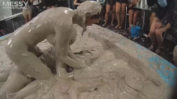 Messy Wrestling: Lost Footage Found! Leathered Up Mad Mud Throw-down! ! Action Cam Footage! Screencap 46 on sinx.preview.netperv.com