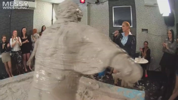 Messy Wrestling: Lost Footage Found! Leathered Up Mad Mud Throw-down! ! Action Cam Footage! Screencap 54 on sinx.preview.netperv.com